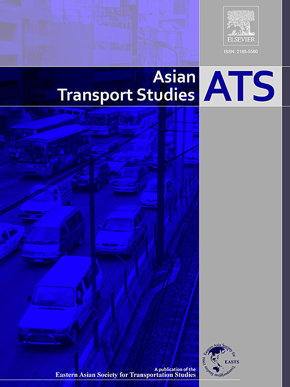 Go to journal home page - Asian Transport Studies